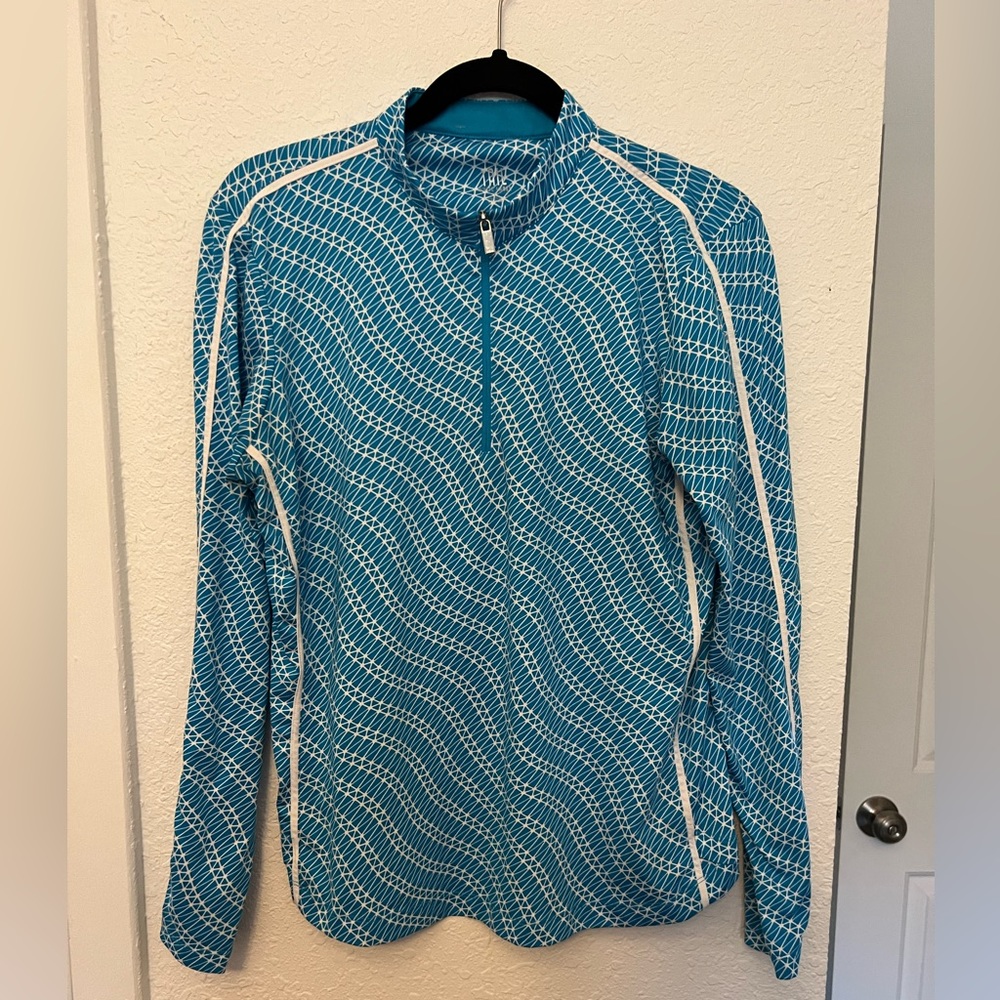 Tail activewear white label golf ladies quarter zip